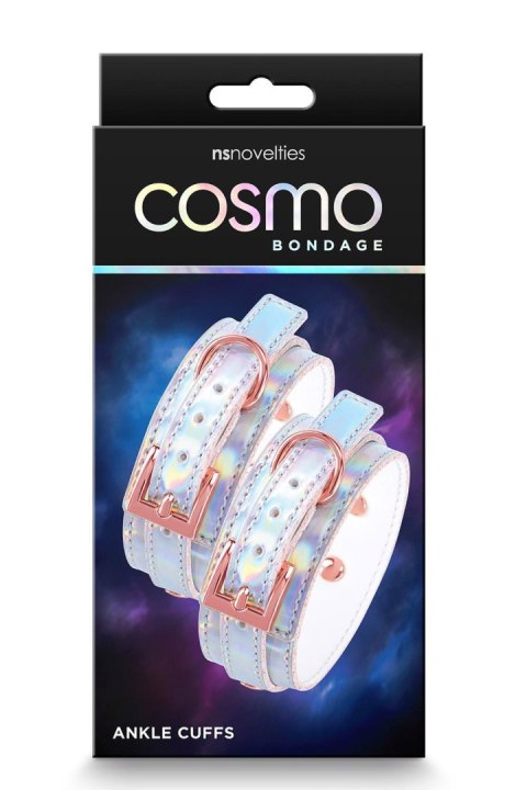 COSMO BONDAGE ANKLE CUFFS RAINBOW