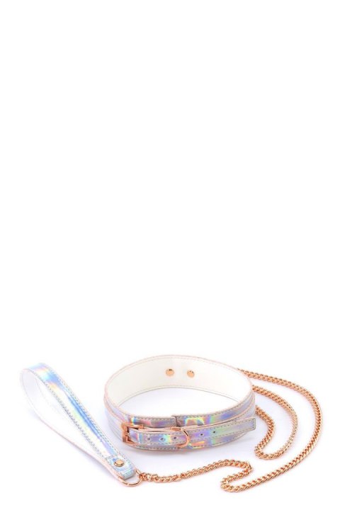 COSMO BONDAGE COLLAR & LEASH RAINBOW