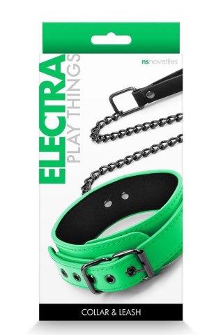 ELECTRA COLLAR & LEASH GREEN