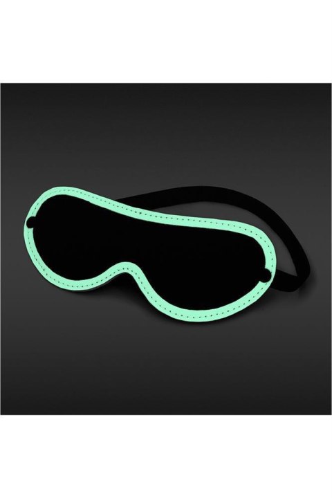 GLO BONDAGE BLINDFOLD GREEN