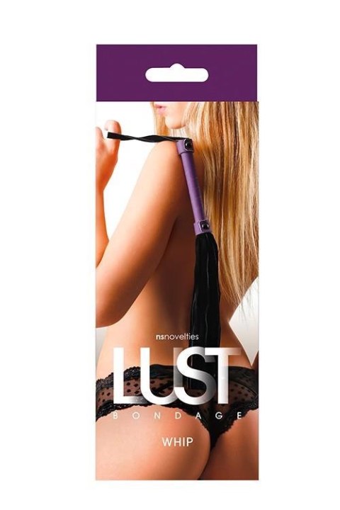 LUST BONDAGE WHIP PURPLE