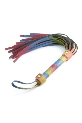 SPECTRA BONDAGE FLOGGER RAINBOW