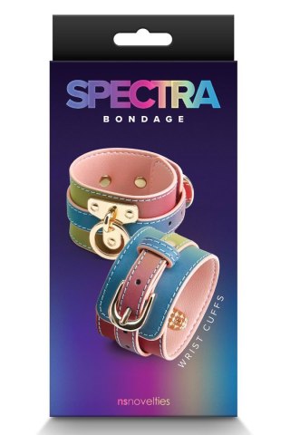 SPECTRA BONDAGE WRIST CUFF RAINBOW