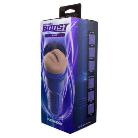 Fleshlight Boost Blow: Light Medium Flesh - masturbator