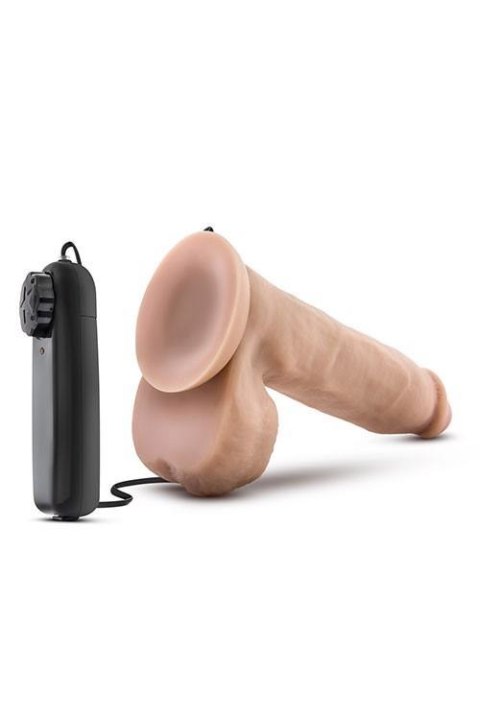 X5 PLUS 8INCH VIBRATING COCK VANILLA