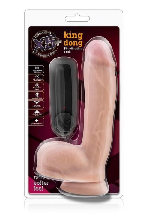 X5 PLUS KING DONG 8INCH VIBRATING COCK