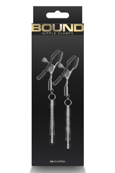 BOUND NIPPLE CLAMPS D3 GUNMETAL