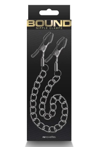 BOUND NIPPLE CLAMPS DC2 GUNMETAL