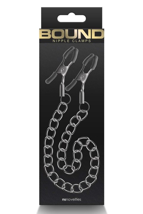 BOUND NIPPLE CLAMPS DC2 GUNMETAL