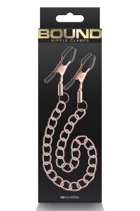 BOUND NIPPLE CLAMPS DC2 ROSE GOLD