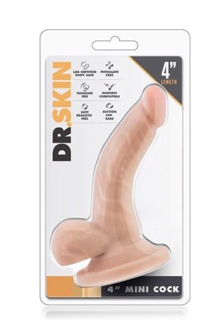 DR. SKIN 4 INCH MINI COCK FLESH