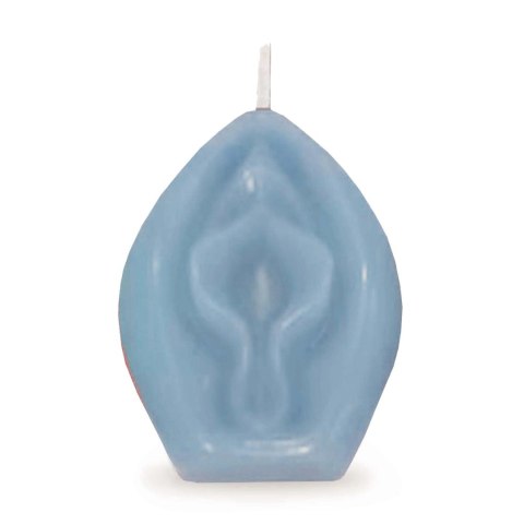 Świeczka Eden's Candle - Vanilla Scented Vagina - Blue