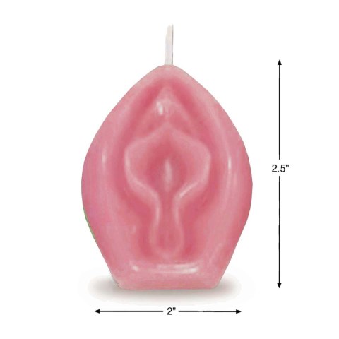 Świeczka Eden's Candle - Vanilla Scented Vagina - Rose