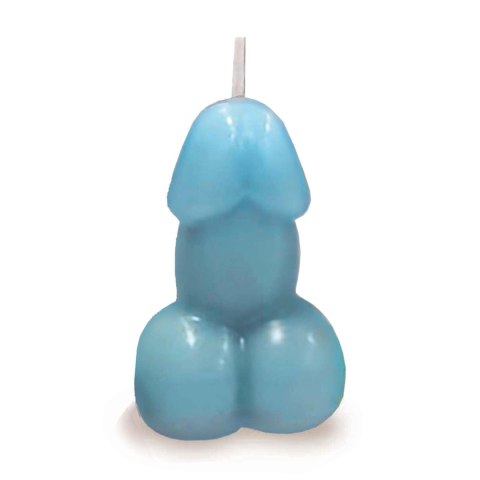 Świeczka Eden's Candle - Vanilla Scented Penis - Blue