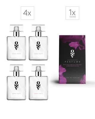 Zestaw Tester + 4 Perfumy Floral-fruity 30 ml