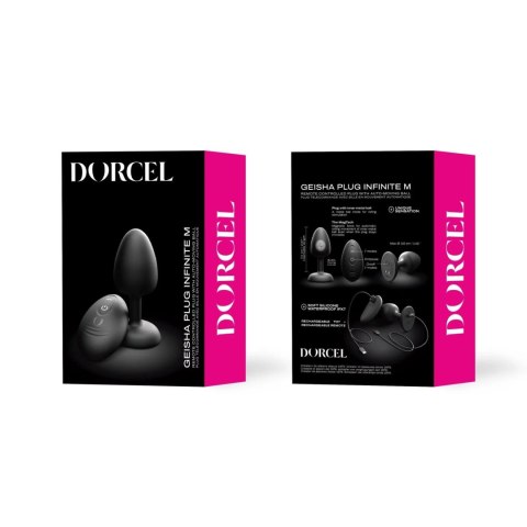 Dorcel Korek analny wibrujący GEISHA PLUG INFINITE M