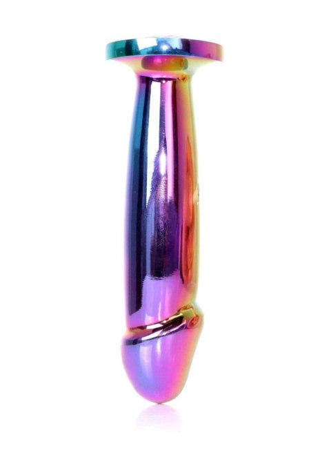 B - Series HeavyFun Plug-Jewellery Multicolour Penis PLUG- Clear M