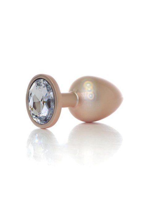 B - Series HeavyFun Plug-Jewellery Pearl Gold PLUG- Clear L