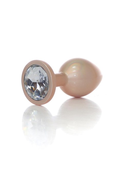 B - Series HeavyFun Plug-Jewellery Pearl Gold PLUG- Clear M