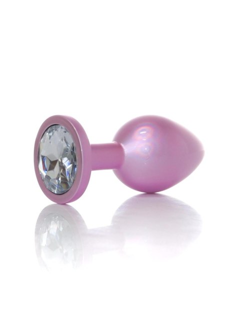 B - Series HeavyFun Plug-Jewellery Pearl Pink PLUG- Clear M