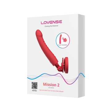 Lovense Mission 2 - Wibrator z technologią Touch-Sense i regulowaną przyssawką