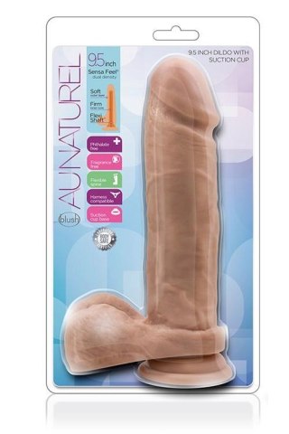 AU NATUREL 9.5INCH DILDO MOCHA