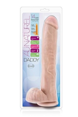 Realistyczne Dildo Au Naturel Daddy 14" z Technologią Sensa Feel