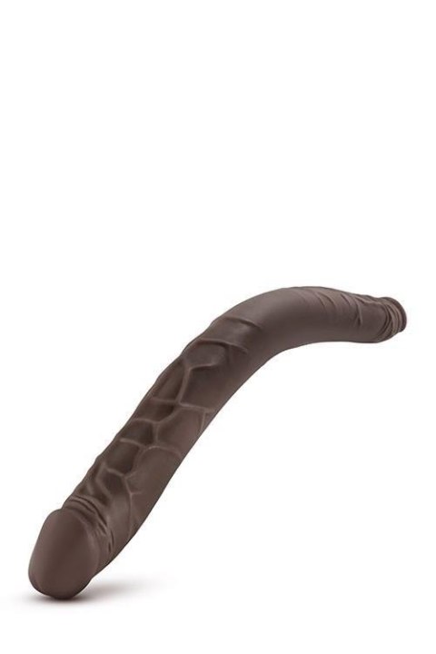 DR. SKIN 16INCH DOUBLE DILDO CHOCOLATE