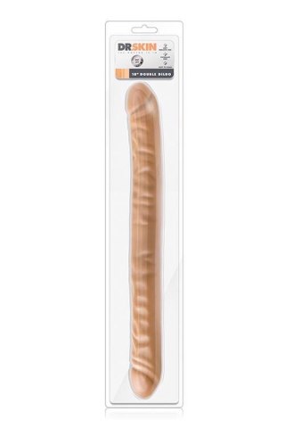 DR SKIN 18INCH DOUBLE DILDO MOCHA