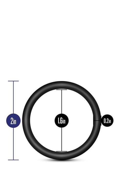 PERFORMANCE VS3 COCK RINGS LARGE BLACK