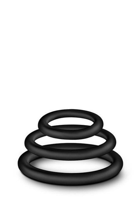 PERFORMANCE VS4 COCK RING SET BLACK