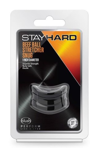 STAY HARD BEEF BALL STRETCHER SNUG BLACK