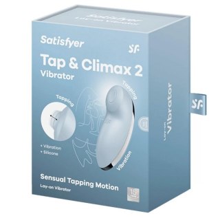 Satisfyer - Tap & Climax 2 Niebieski