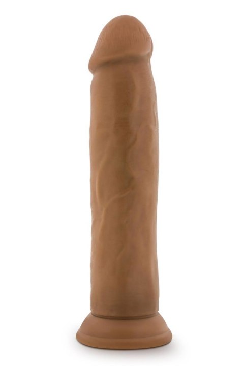 DR. SKIN SILICONE DR. HENRY 9 INCH DILDO WITH SUCTION CUP MOCHA