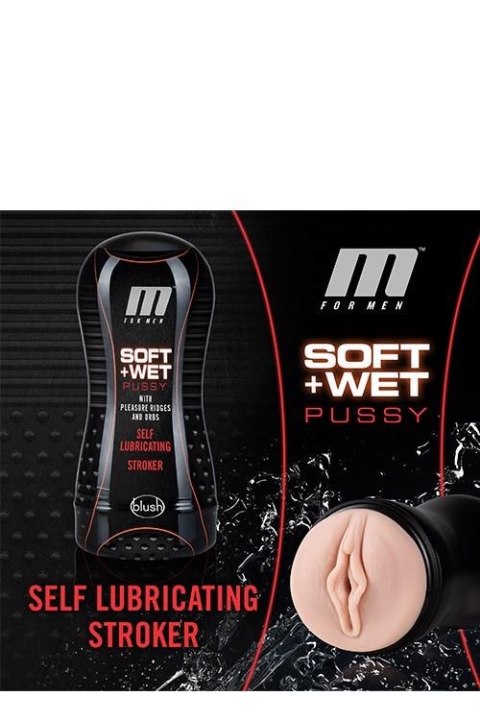 M FOR MEN SOFT AND WET STROKER VANILLA