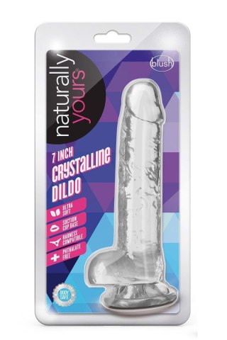 NATURALLY YOURS  7" CRYSTALLINE DILDO DIAMOND