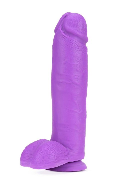 NEO 10 INCH DUAL DENSITY DILDO NEON PURPLE