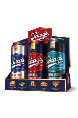 SCHAG'S BEER CAN STROKER DISPLAY KIT