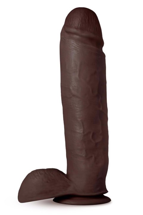 AU NATUREL HUGE 10" DILDO CHOCOLATE