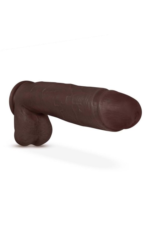 AU NATUREL HUGE 10" DILDO CHOCOLATE