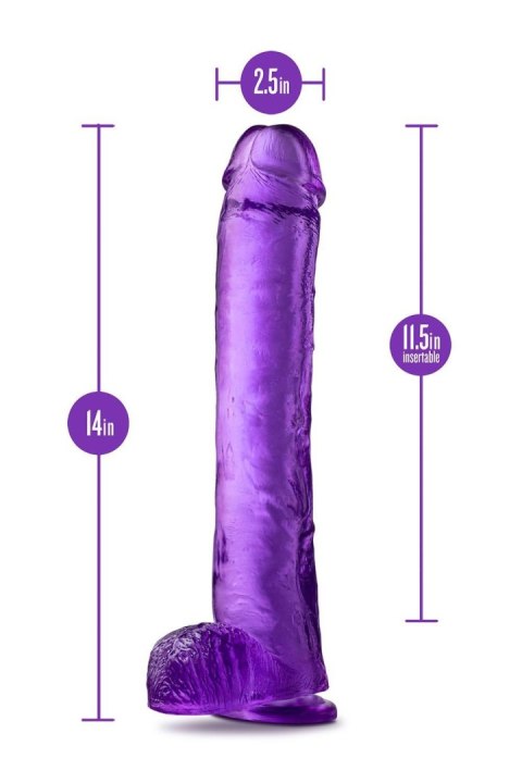 B YOURS PLUS HEFTY Nâ€™ HUNG PURPLE