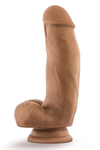 DR. SKIN SILICONE DR. SAMUEL 7 INCH DILDO WITH SUCTION CUP MOCHA