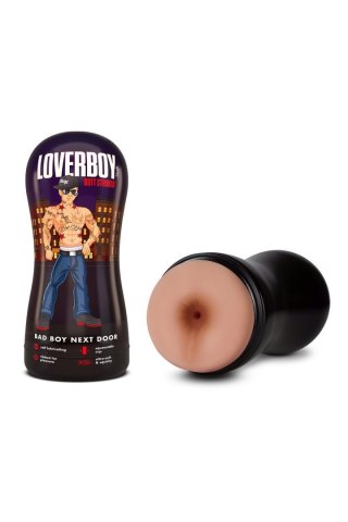 LOVERBOY BAD BOY NEXT DOOR SELF LUBRICATING STROKER BEIGE