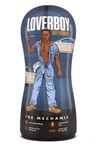 LOVERBOY THE MECHANIC SELF LUBRICATING STROKER BROWN