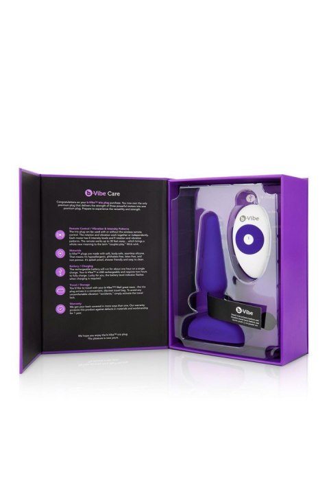 B-VIBE TRIO PLUG PURPLE