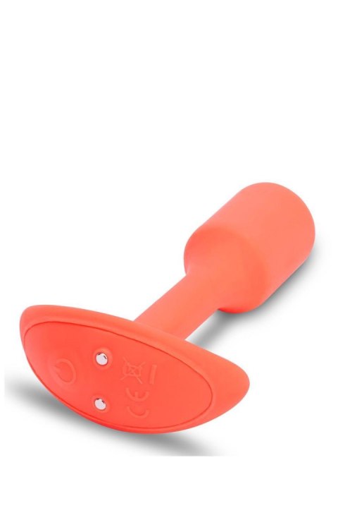 B-VIBE VIBRATING SNUG PLUG 1 ORANGE