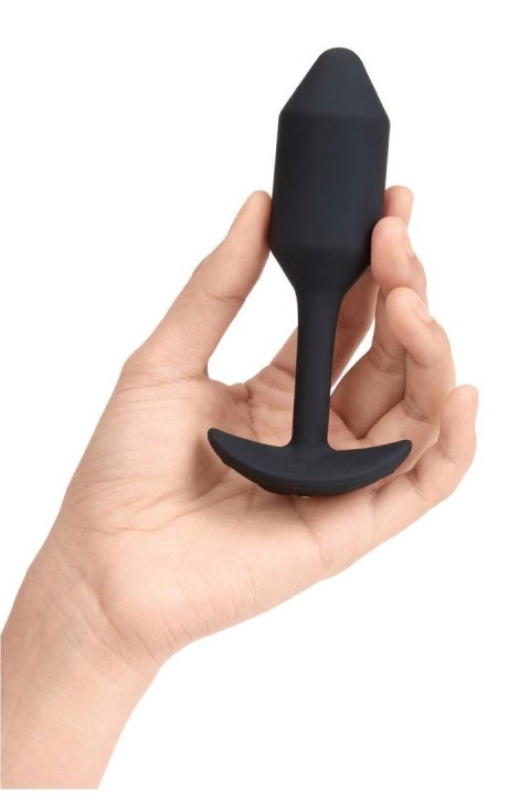 B-VIBE VIBRATING SNUG PLUG 2 BLACK