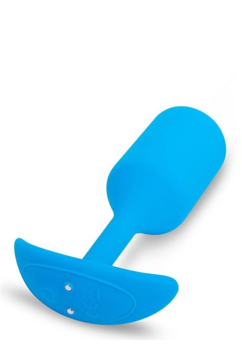 B-VIBE VIBRATING SNUG PLUG 3 BLUE