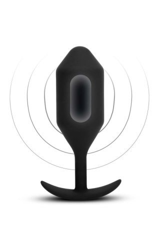 B-VIBE VIBRATING SNUG PLUG 5 BLACK