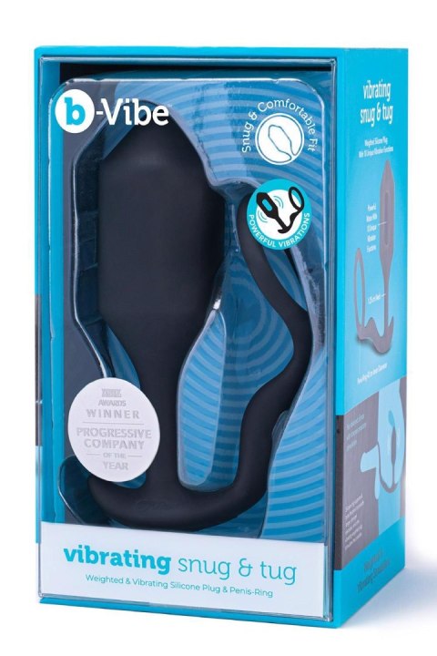 B-VIBE VIBRATING SNUG & TUG XL BLACK